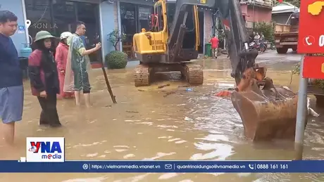 Mưa lớn gây ảnh hưởng nặng tại Sơn La