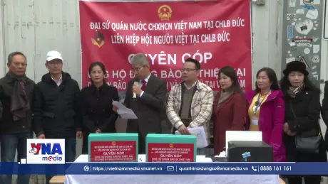 Cộng đồng người Việt tại Đức chung tay ủng hộ đồng bào bão lũ