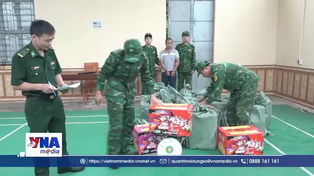 Lạng Sơn bắt giữ đối tượng vận chuyển 340 kg pháo nổ