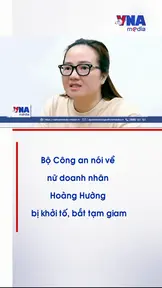 Bộ Công an nói về nữ doanh nhân Hoàng Hường bị khởi tố, bắt tạm giam
