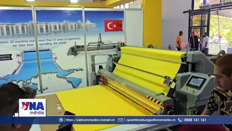 Sôi động Triển lãm dệt may quốc tế tại Algeria