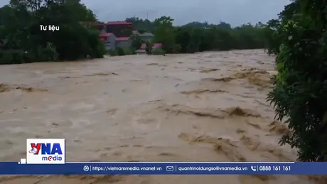 Tin lũ đặc biệt lớn trên sông Cầu, sông Thương 