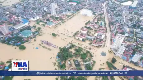 Trận lũ lịch sử tại Thái Nguyên