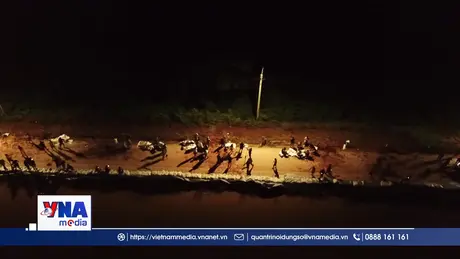 Trắng đêm cùng quân dân 