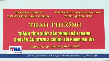 Quảng Trị khen thưởng lực lượng phá án thu giữ 500kg ma túy
