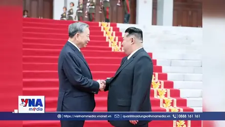 Tổng Bí thư Tô Lâm hội đàm với Tổng Bí thư, Chủ tịch Quốc vụ Triều Tiên Kim Jong Un