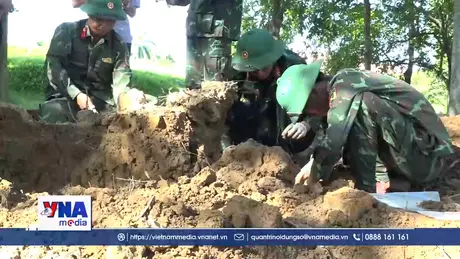 Quảng Trị quy tập 29 hài cốt liệt sĩ cùng nhiều di vật 