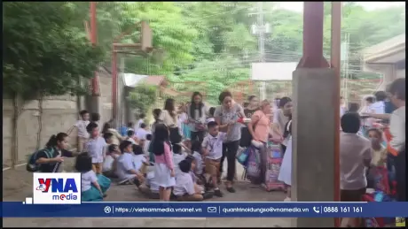 Thiệt hại trong động đất tại Phillippines
