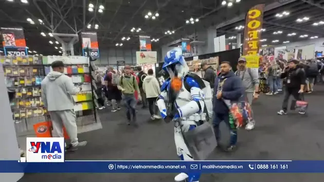 Tưng bừng sự kiện New York Comic Con