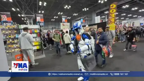 Tưng bừng sự kiện New York Comic Con