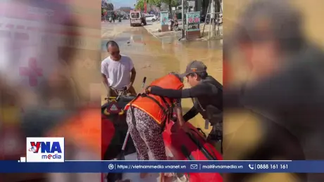 Những chuyến xe, bếp ăn nghĩa tình hướng về vùng lũ Thái Nguyên