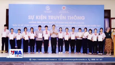 Hơn 500 học sinh chung tay vì cộng đồng an toàn trước thiên tai