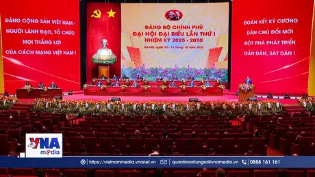 Đại hội Đảng bộ Chính phủ lần thứ I họp phiên trù bị