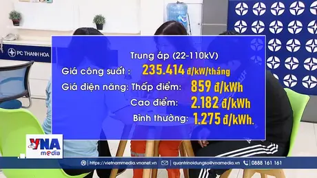 EVN thử nghiệm giá bán lẻ điện 2 thành phần trên giấy 