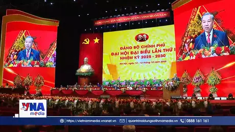 Đại hội Đảng bộ Chính phủ lần thứ I thành công tốt đẹp