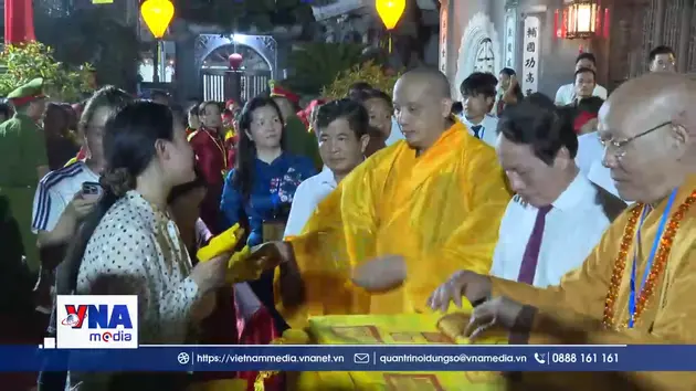 Lễ khai ấn và ban ấn đền Kiếp Bạc (Hải Phòng)