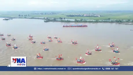 Độc đáo diễn xướng hội quân trên sông Lục Đầu