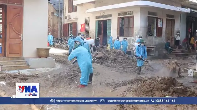 Hỗ trợ chăm sóc sức khỏe người dân sau lũ lụt