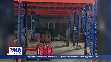 Phá vụ án sản xuất, tiêu thụ 3 triệu bình chữa cháy giả