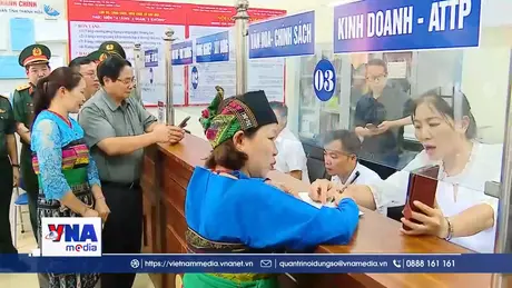 Thủ tướng kiểm tra giải quyết thủ tục hành chính tại xã miền núi Thanh Hoá