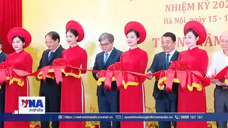 Khai trương Trung tâm Báo chí phục vụ Đại hội Đảng bộ Thành phố Hà Nội