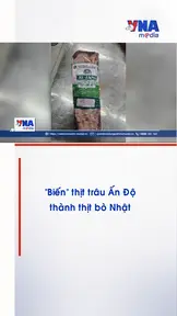 “Biến” thịt trâu Ấn Độ thành thịt bò Nhật