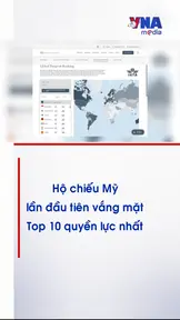 Hộ chiếu Mỹ lần đầu tiên vắng mặt Top 10 quyền lực nhất