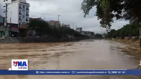Cảnh báo lũ trên các sông ở Cao Bằng