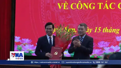 Ông Hoàng Quốc Khánh giữ chức Bí thư Tỉnh ủy Lạng Sơn