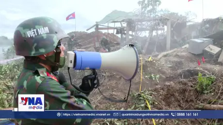 Việt - Lào - Campuchia - Diễn tập cứu hộ, cứu nạn chung