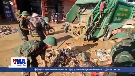 Quân dân Lạng Sơn khắc phục hậu quả mưa lũ