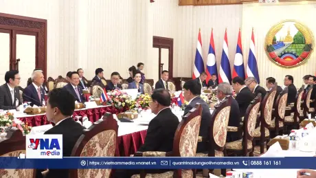 Lào - Thái Lan trao đổi hợp tác trên nhiều lĩnh vực quan trọng