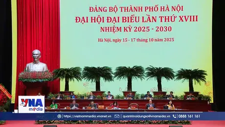 Ban Chấp hành Đảng bộ thành phố Hà Nội khóa XVIII gồm 75 người