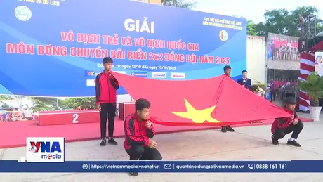 Khai mạc Giải vô địch trẻ, giải vô địch quốc gia môn Bóng chuyền bãi biển