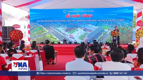 Thủ tướng dự Khởi công Trường học tại xã biên giới Đà Nẵng