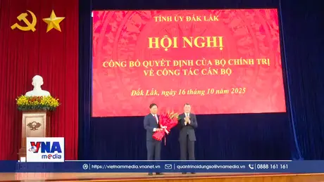 Đồng chí Lương Nguyễn Minh Triết làm Bí thư Tỉnh ủy Đắk Lắk