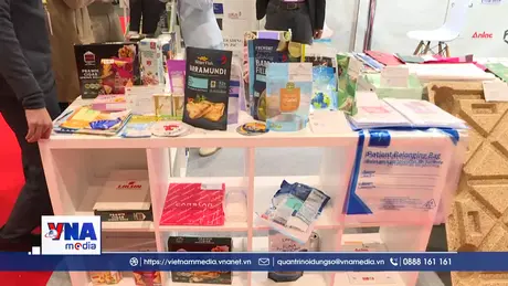 Sản phẩm Việt gây chú ý tại Tuần lễ hàng bao bì London