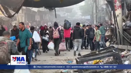 Hy vọng hòa bình cho người dân ở Gaza