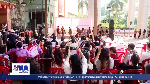 Diễn xướng dân gian tại Bảo tàng Dân tộc học