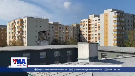 Nổ lớn gây thương vong tại thủ đô của Romania