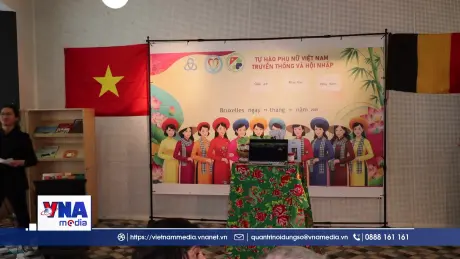 Dấu ấn 95 năm Hội Liên hiệp Phụ nữ Việt Nam tại Bỉ