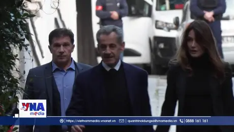 Cựu Tổng thống Nicolas Sarkozy thi hành án phạt tù