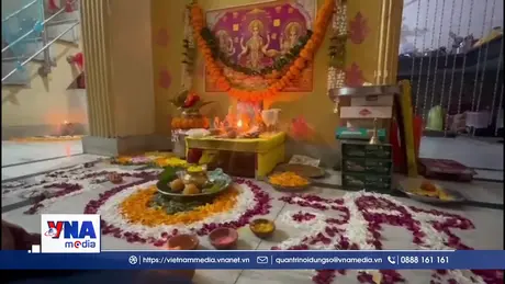 Lễ hội Diwali bừng sáng khắp Ấn Độ