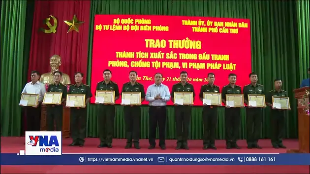 Bộ tư lệnh Biên phòng khen thưởng đột xuất phòng, chống tội phạm