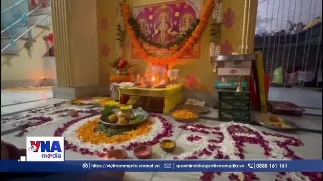 Lễ hội Diwali bừng sáng khắp Ấn Độ