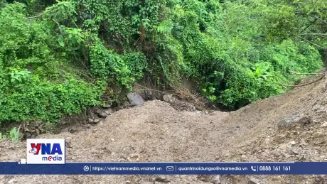 Chống sạt lở, đảm bảo an toàn cho người dân vùng biên giới