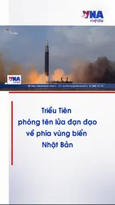 Triều Tiên phóng tên lửa đạn đạo về phía vùng biển Nhật Bản