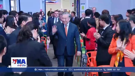 Tổng Bí thư Tô Lâm thăm Đại học Aalto và gặp gỡ sinh viên Việt Nam