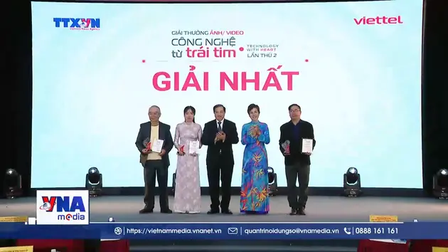 Lễ trao giải thưởng “Công nghệ từ trái tim – Technology with heart”