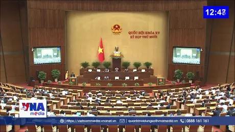 Quốc hội nghe tờ trình dự thảo Luật Báo chí (sửa đổi)